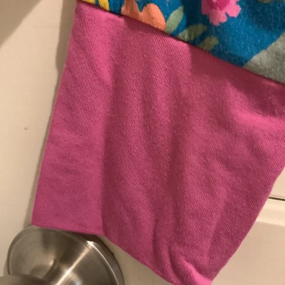 Little Sleepies Women’s Blue and Pink Sunflower Fields Bamboo Pajama Set Size XL - Picture 12 of 12